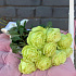 Монобукет 9 Зелёных роз 60см - Фото 3