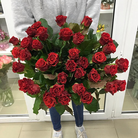 Букет цветов Пионерский галстук - Фото 5