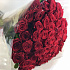 51 роза с лентой - Фото 4