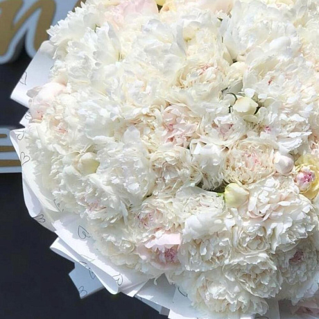 Букет цветов Дитя снега - Фото 3