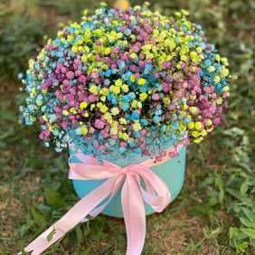 Букет цветов "Самоцветы"