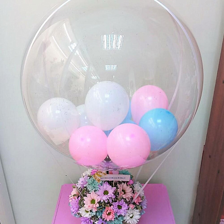 Букет цветов Нежное облако №163 - Фото 3