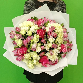 Букет цветов "Праздничный" №167