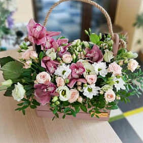 Ящик с цветами "Солнечный денек"