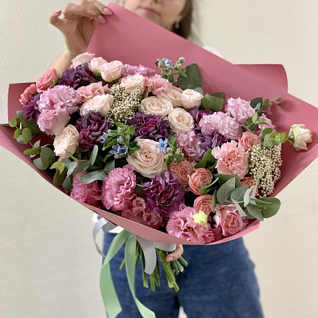 Букет цветов Сияющая улыбка XL - Фото 3