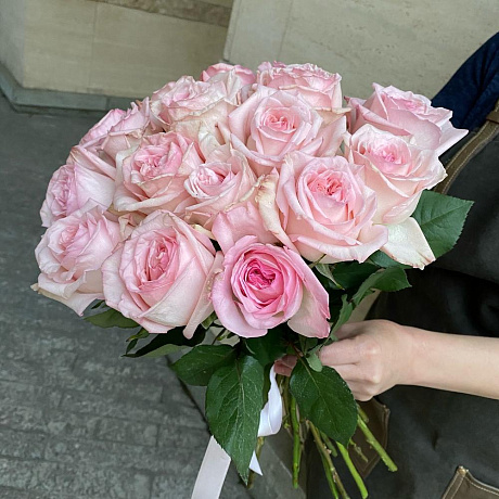 Букет цветов Цвет настроения розовый - Фото 2