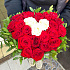 Цветы в коробке 25 красивых ароматных роз «Ты в моём сердце» - Фото 2