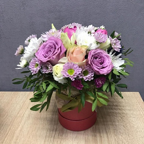 Цветы в коробке №929