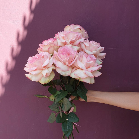 Букет цветов Сладкая вата №165 - Фото 5