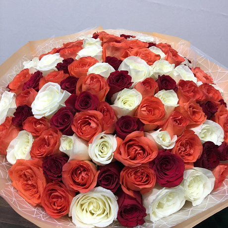 Букет цветов Бомбический микс - Фото 2