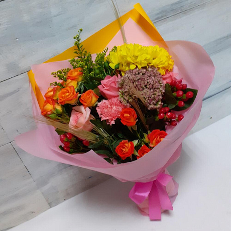 Букет цветов Жаркий Танец - Фото 4