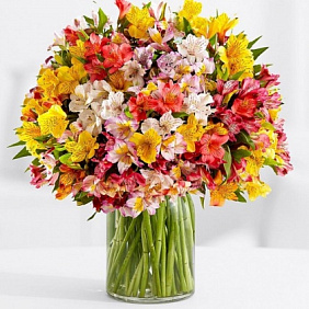 Букет из Альстромерий №171