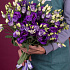Букет из 19 фиолетовых эустом - Фото 1