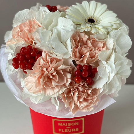 Букет цветов «Брусничное суфле» - Фото 5