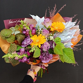 Букет цветов "Сентябрь" №161