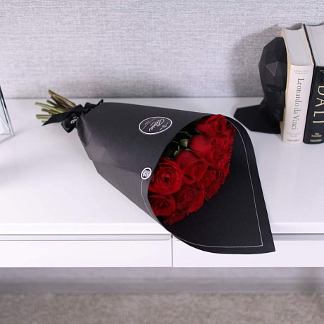 Букет из 15 роз Freedom - Фото 4