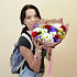 Букет учителю из роз, хризантем, ирисов - Фото 3
