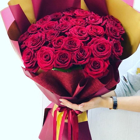 Букет цветов Бархат №174 - Фото 2