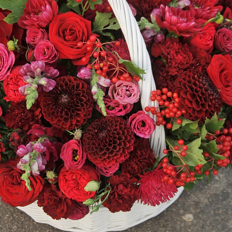 Корзина с цветами Luxury Flowers Роскошный подарок - Фото 4