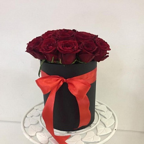 Коробка с розами №164