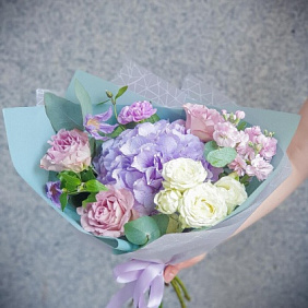 Букет цветов "Приятная встреча" №162