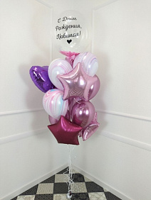 Композиция из шаров "Для любимой" - 18