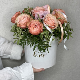 Коробочка цветов "Вкус лета"