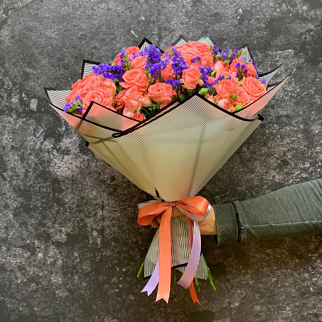 Букет цветов Thank you - Фото 6