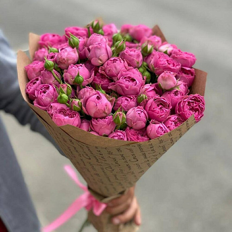 Кустовая роза Мисти Баблс - Фото 3