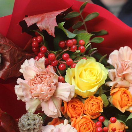 Букет из роз Bouquet autumn 2 - Фото 6