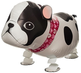 Ходячая фигура шар "Бульдог" 64 см.