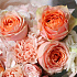 Букет в персиковой  гамме с пионовидными розами - Фото 3