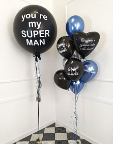 Композиция из шаров "Метеорит"