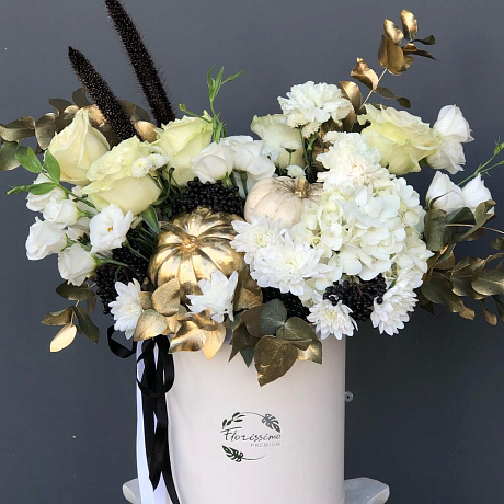 Букет цветов Белая осень - Фото 3