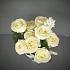 Белые розы в стильной коробочке - Фото 3