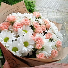 Букет цветов "Неженка" №161