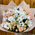 Букет авторский с хризантем и роз - Фото 1