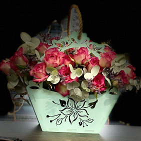 Букет из цветов "Вызов на счастье"