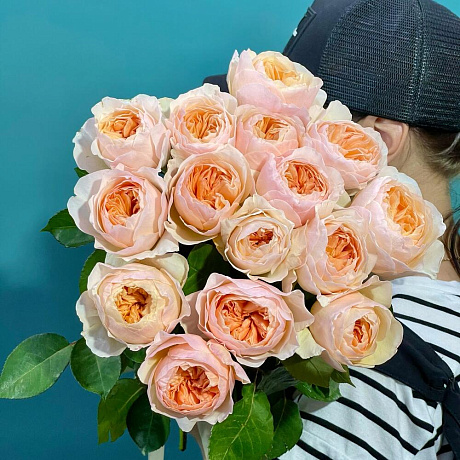 Букет цветов Джульетта моно 15 шт - Фото 2