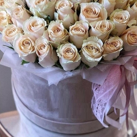 Коробка из 71 роз - Фото 4