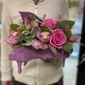 Букет цветов "Музыка цветов"