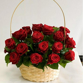 Корзина с цветами №231