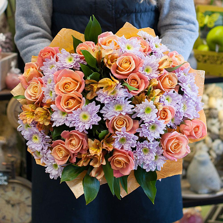 Букет цветов Осенние мотивы - Фото 2