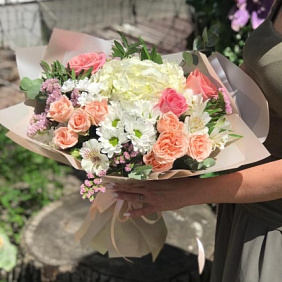 Букет цветов "Летнее настроение" №172