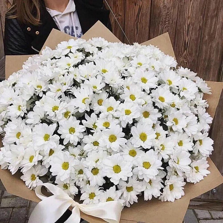 XXL Букет из хризантем - Фото 2