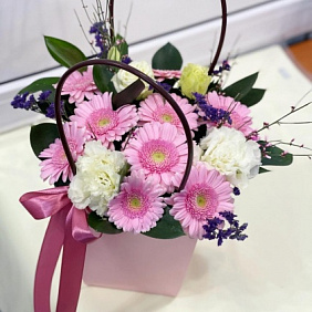 Цветы в сумочке №163