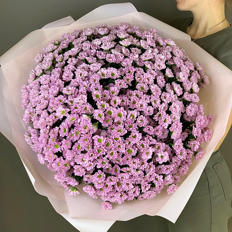 Букет цветов Розовые облака №163 - Фото 3