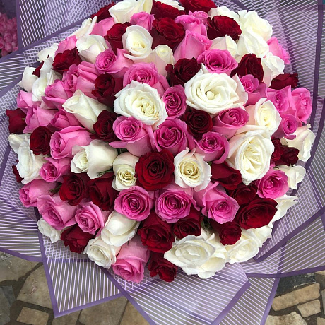 Букет цветов Оригинальный микс - Фото 2