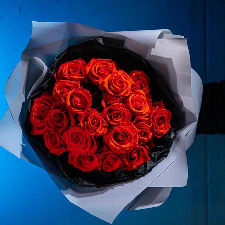 Букет из цветов Чёрная пантера - Фото 6