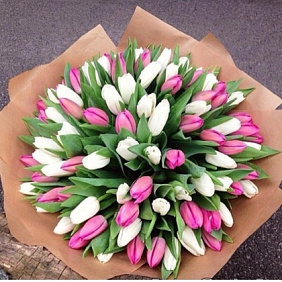 Букет из тюльпанов №160